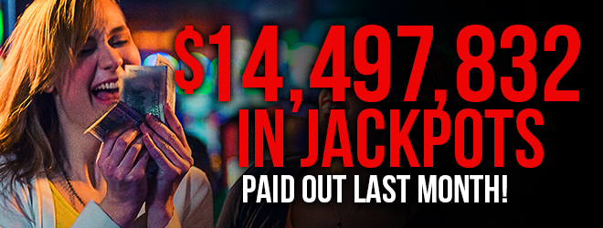 Quil Ceda Creek Casino Gaming Lucky Winners Total $14,497,832 in Jackpots paid out in February 2024!
