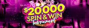 Quil Ceda Creek Casino $20,000 Spin & Win Tournament, Wednesdays in September 2PM - 8PM. 