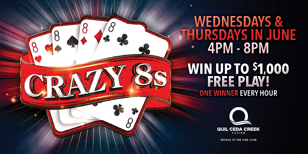 Play your cards and win up to $1,000 Free Play! One winner will be selected each hour on Thursdays to Match and WIN!