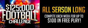 Quil Ceda Creek Casino - ONE HUNDRED PLAYERS will win up to $100 Free Play each week!