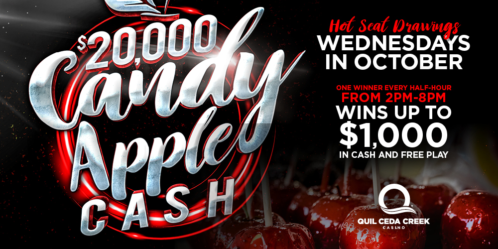 No tricks, it’s all treats with cash and Free Play prizes up to $1,000.