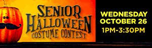 Win $25 Free Play for scariest costume, funniest costume and best overall!