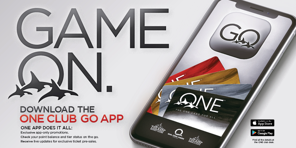 Tulalip Resort Casino, Quil Ceda Creek Casino, and Bingo Game On app. The One App for It All. Download the ONE club app today via the Apple store or Google Play. 