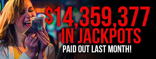 Quil Ceda Creek Casino Gaming Lucky Winners Total $14,359,377 in Jackpots paid out in August 2023! 