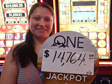 Delmy E. won $14,764 playing 88 Fortunes at Quil Ceda Creek Casino!