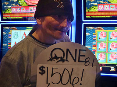 Jimmy J. won $1,506 playing Lotus Flower at Quil Ceda Creek Casino!