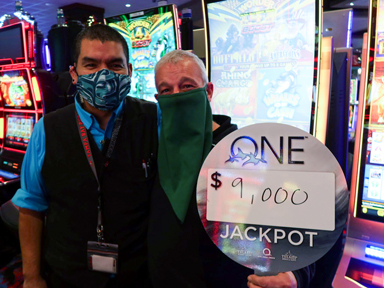 Gary M. won $9,000 playing Wonder 4 Boost at Quil Ceda Creek Casino.