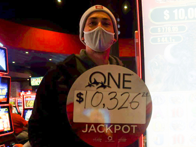 Terence H. won $10,326 playing Buffalo Xtreme at Quil Ceda Creek Casino.