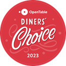 OpenTable Diners’ Choice Awards celebrate top-rated restaurants. 