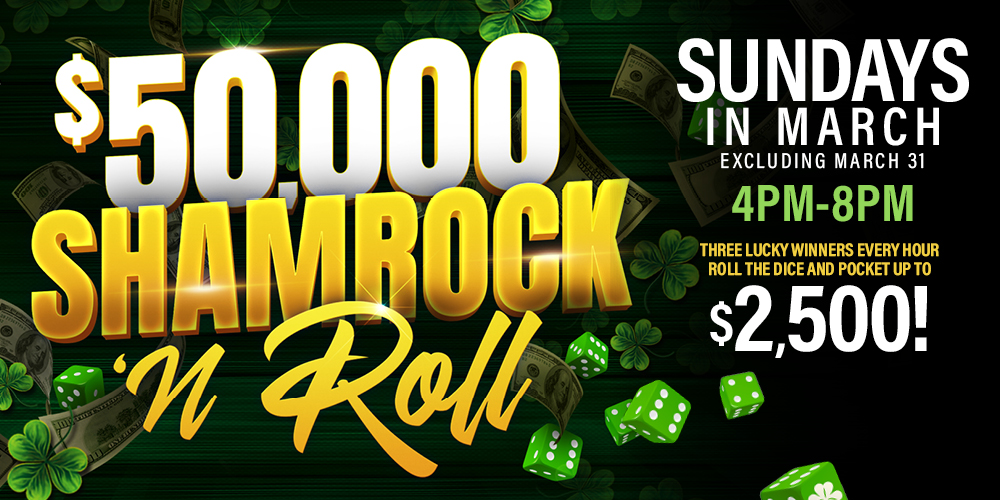 Roll the dice and win your share of $50,000 in prizes at Quil Ceda Creek Casino!