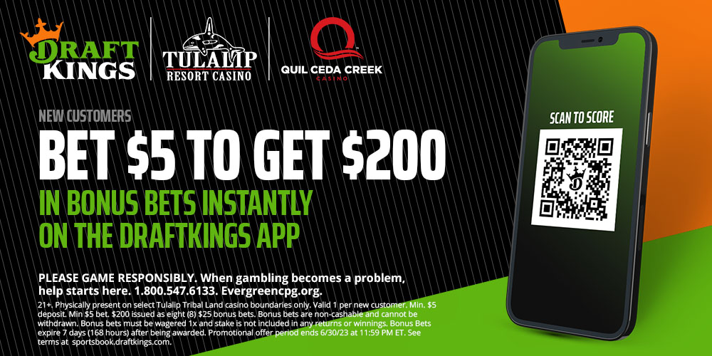 Quil Ceda Creek Casino Sportsbook Onsite Mobile App Homepage image