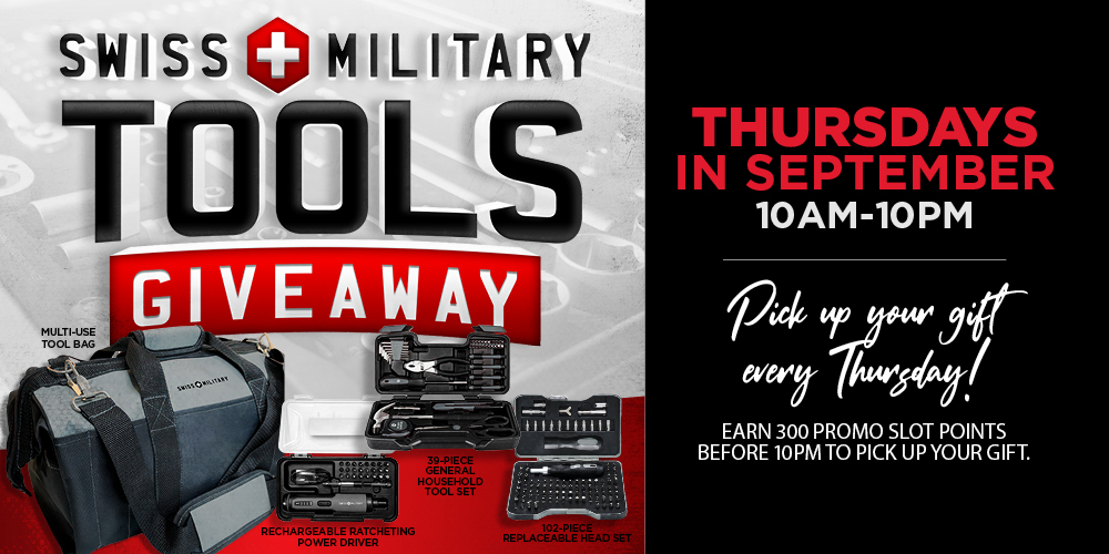Swiss Military Tools Giveaway. Collect the entire set.